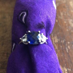 Blue  stone ring